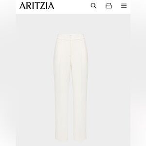 Aritzia Wilfred Effortless Pant- Light Birch
